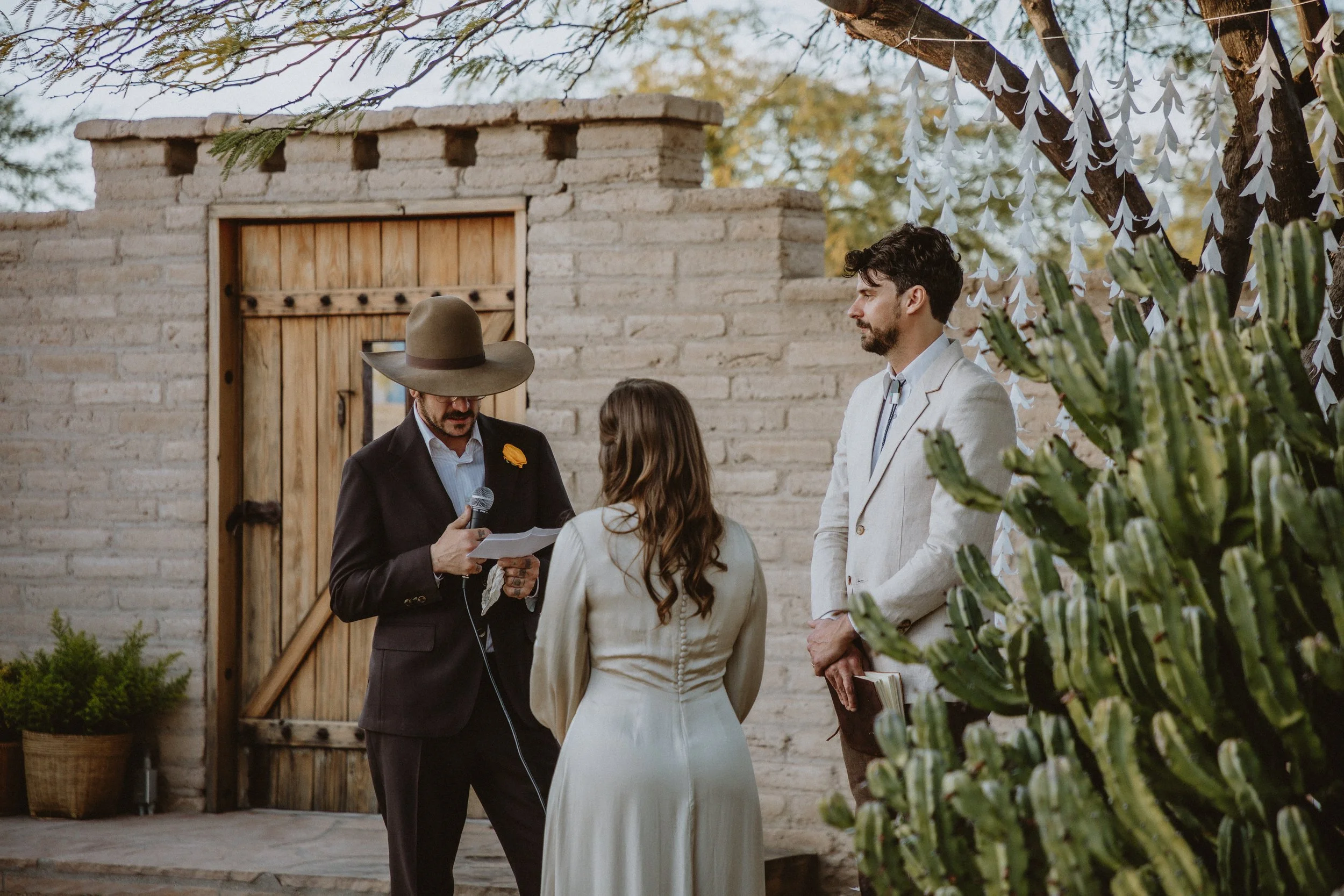 gina & blake's wedding | for love with love | tucson, arizona