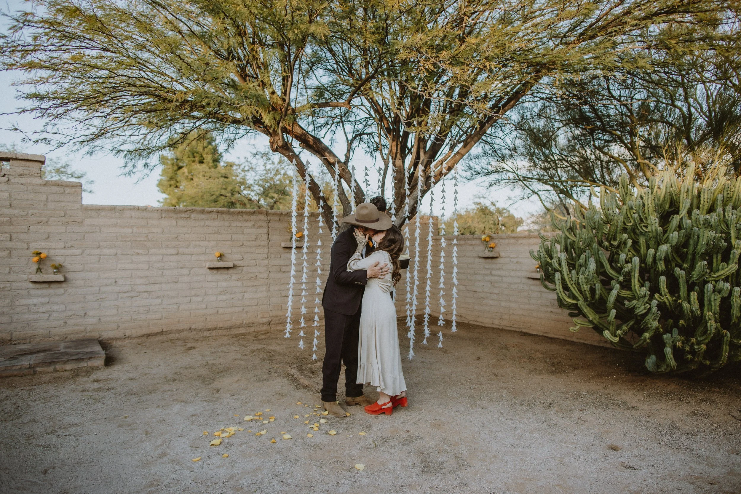 gina & blake's wedding | for love with love | tucson, arizona