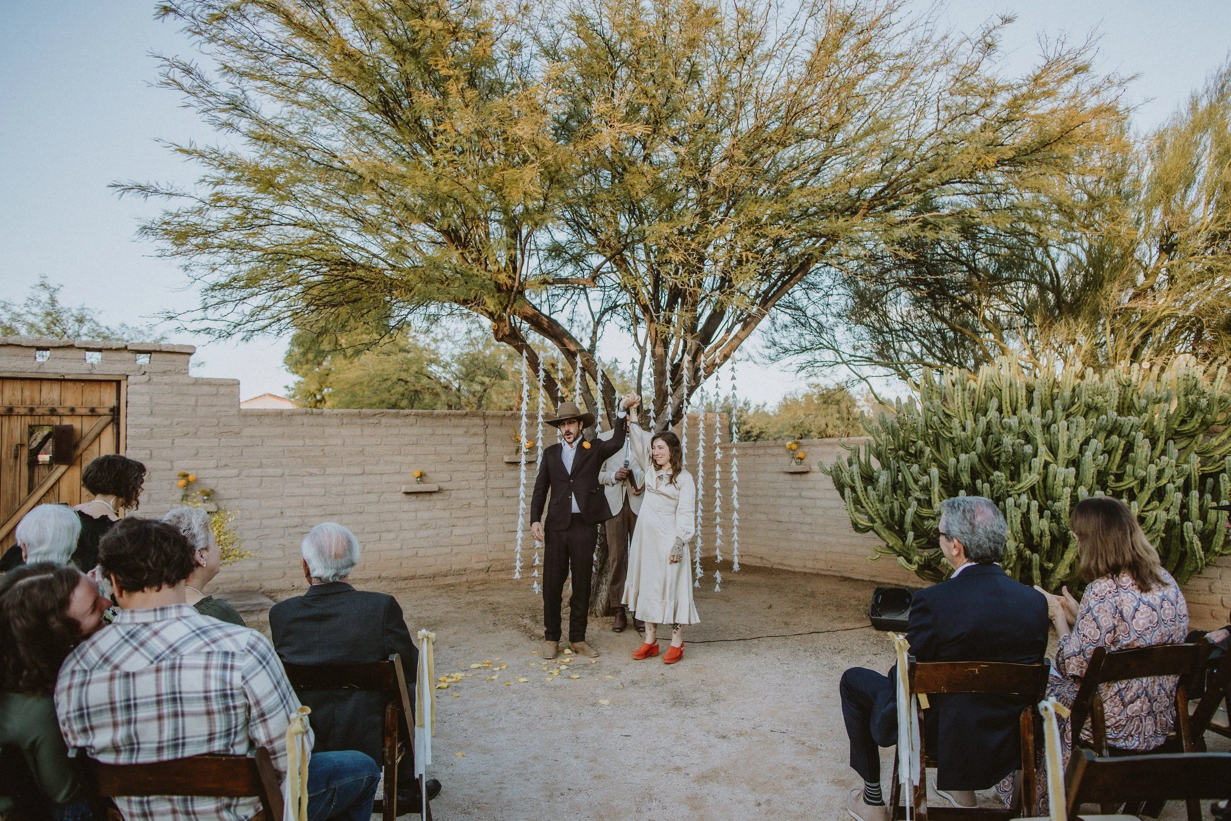 gina & blake's wedding | for love with love | tucson, arizona