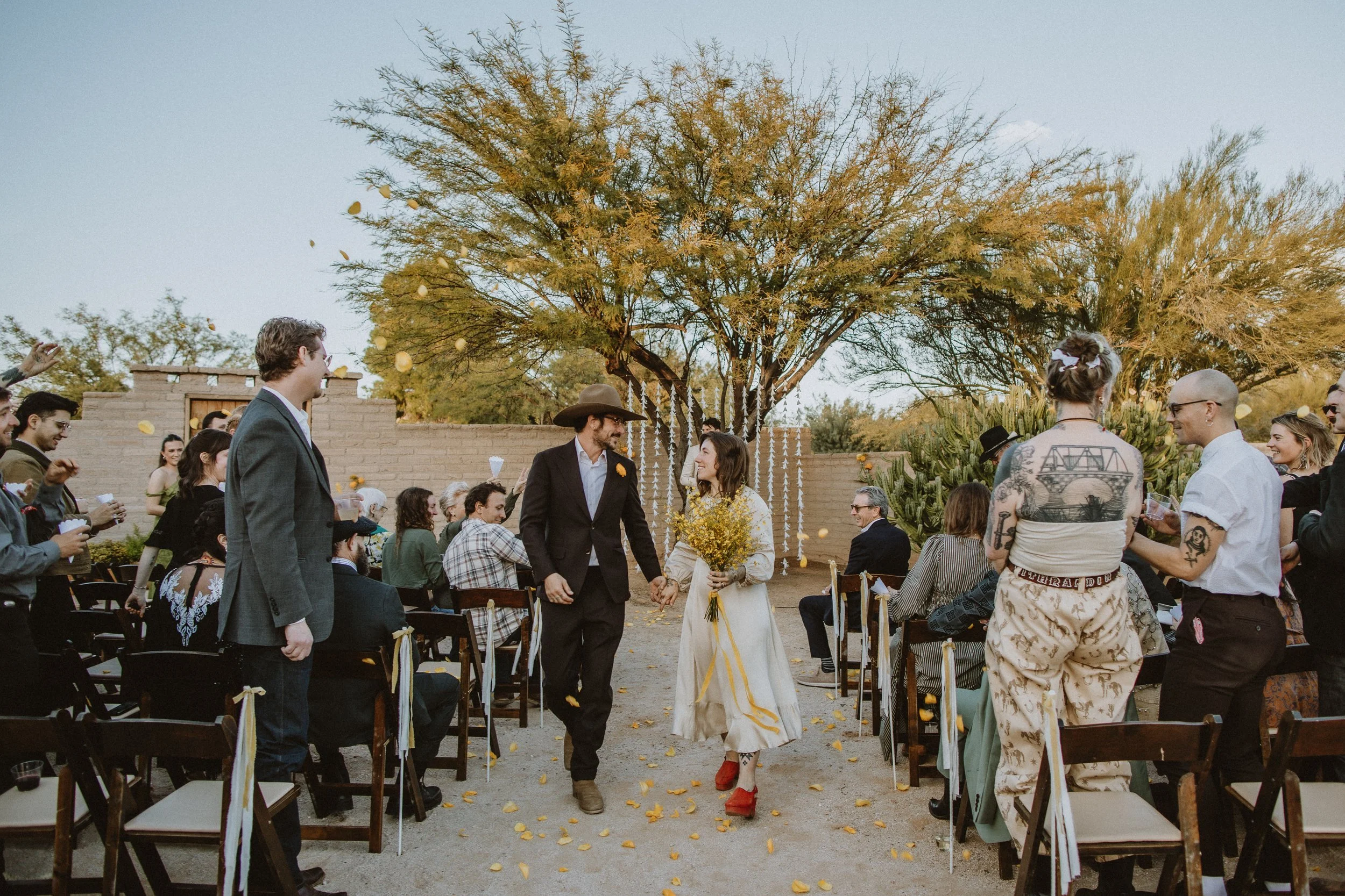 gina & blake's wedding | for love with love | tucson, arizona