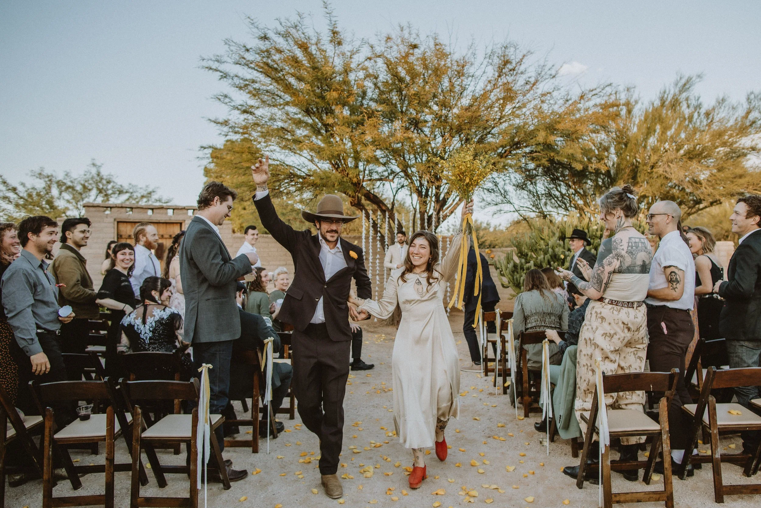 gina & blake's wedding | for love with love | tucson, arizona