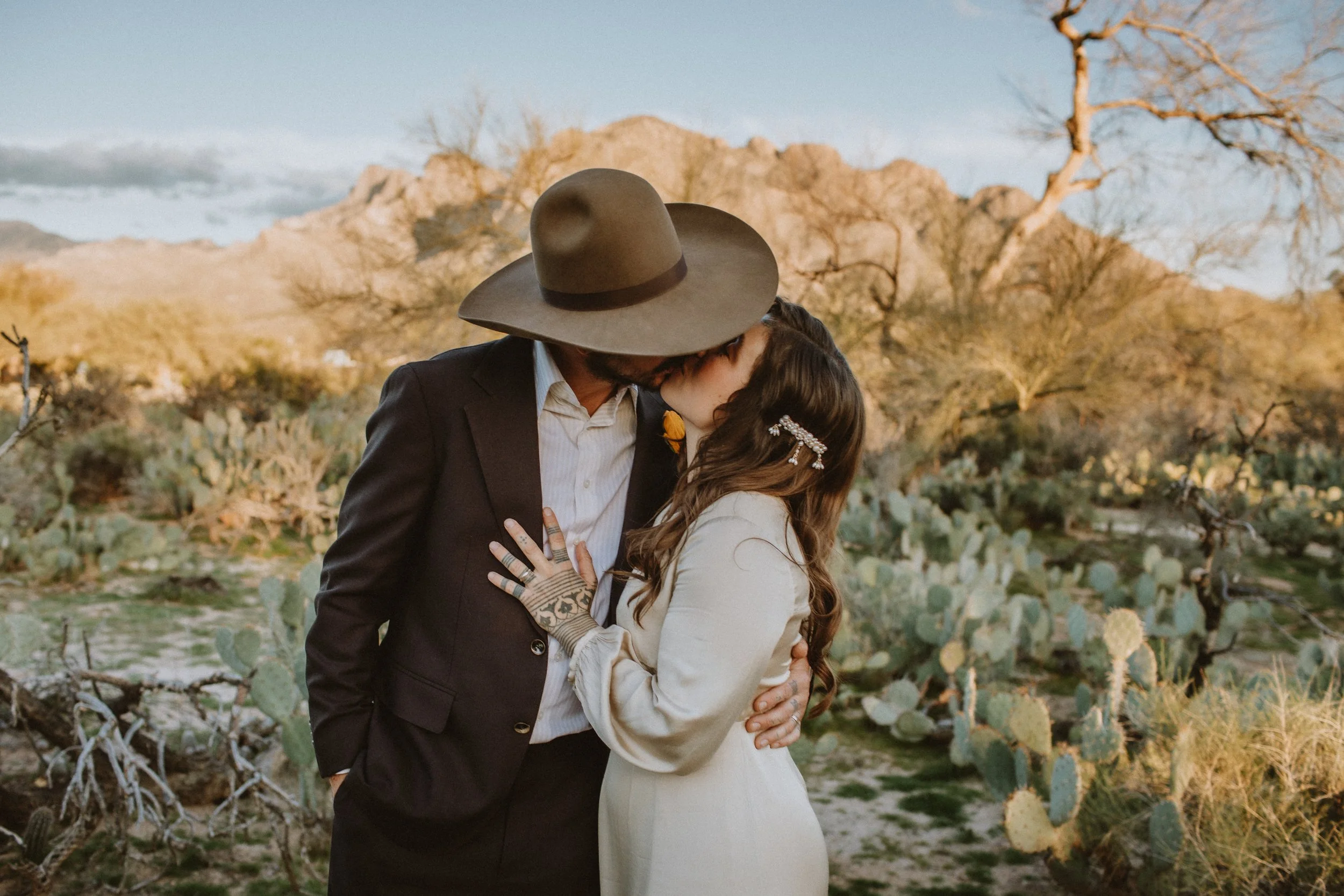 gina & blake's wedding | for love with love | tucson, arizona