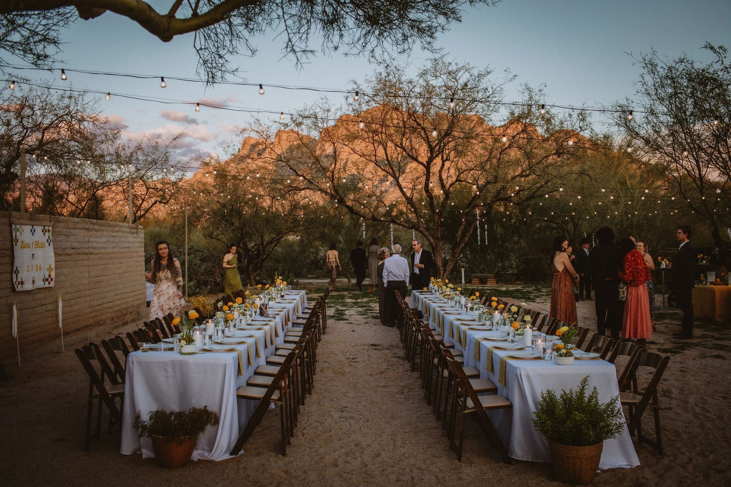 gina & blake's wedding | for love with love | tucson, arizona