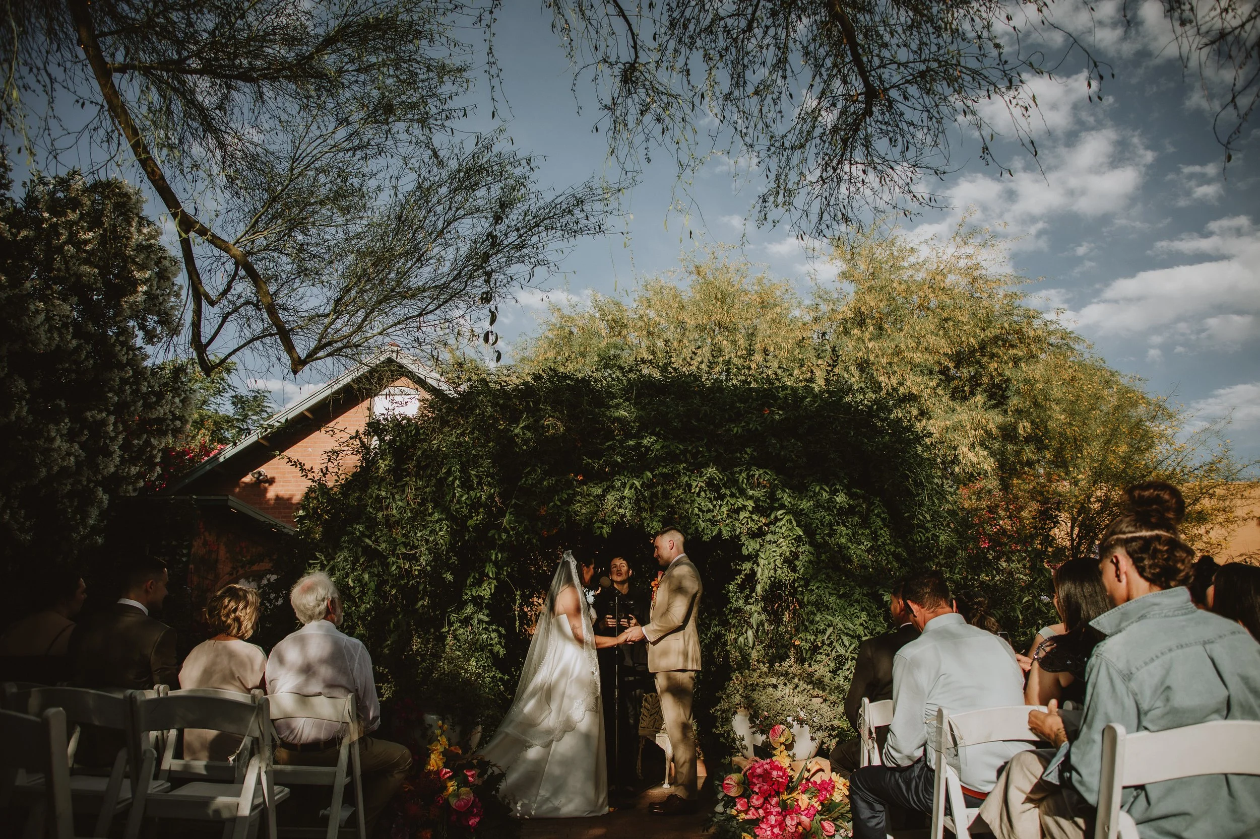 angie & cameron's wedding | for love with love | tucson arizona