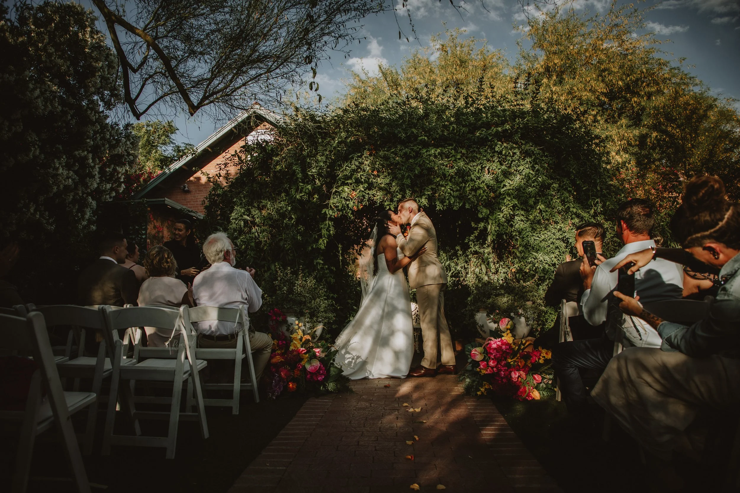 angie & cameron's wedding | for love with love | tucson arizona