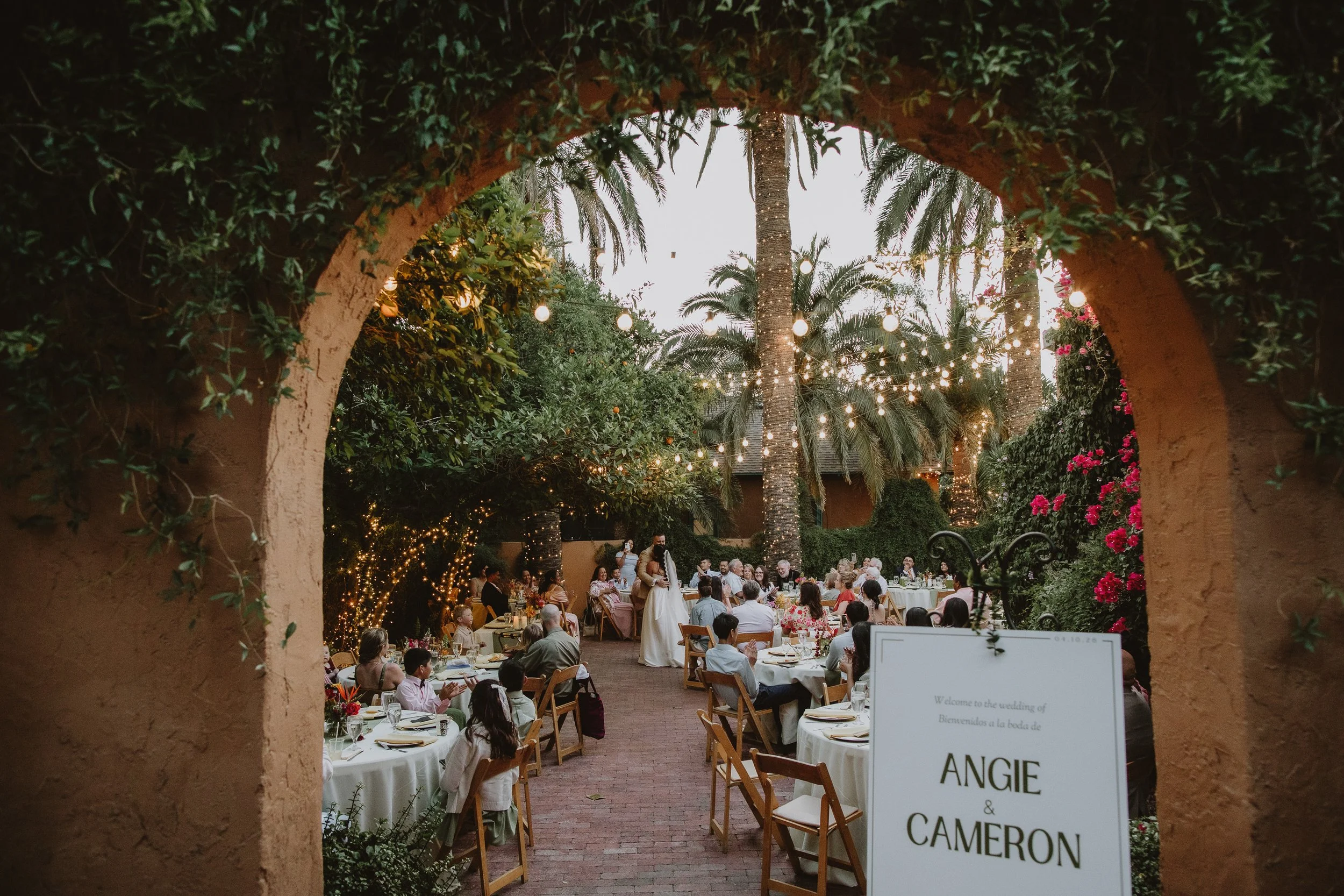 angie & cameron's wedding | for love with love | tucson arizona