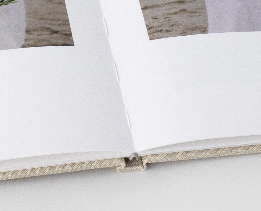 stiched bindings allow for my books pages to lay flat