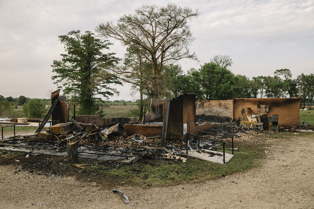Black Churches Burned in Rural Louisiana