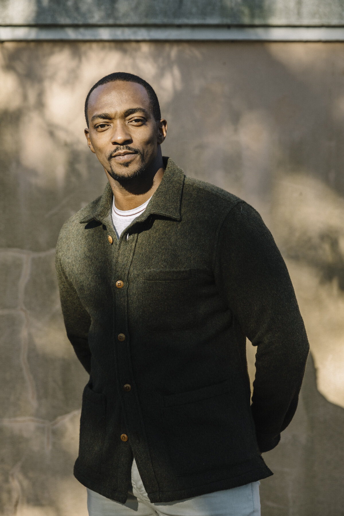  NEW ORLEANS, LA - Feb. 19, 2021 - Actor Anthony Mackie photographed in the Tremé District of New Orleans. 