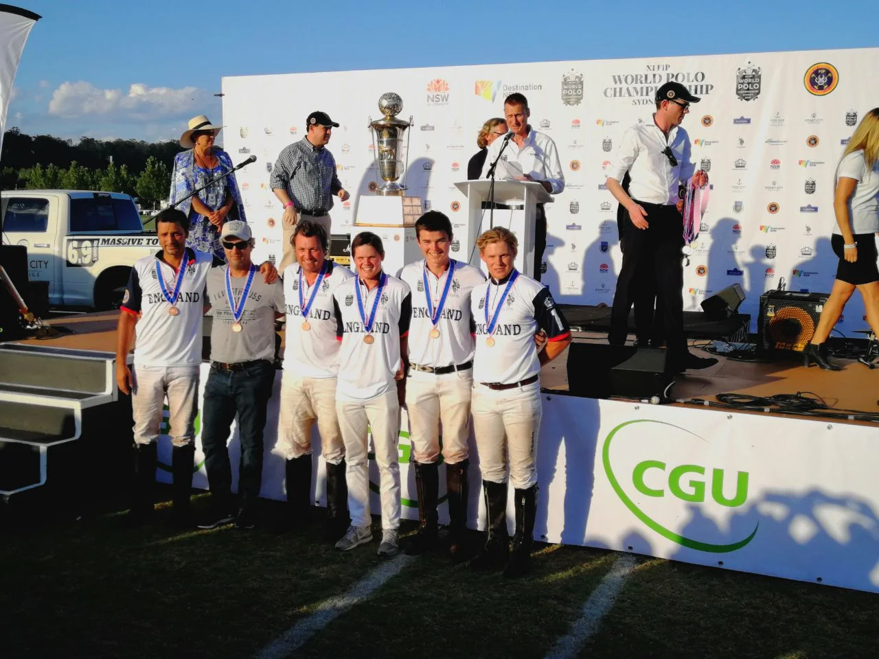 Ed represents England in FIP WPC, Sydney