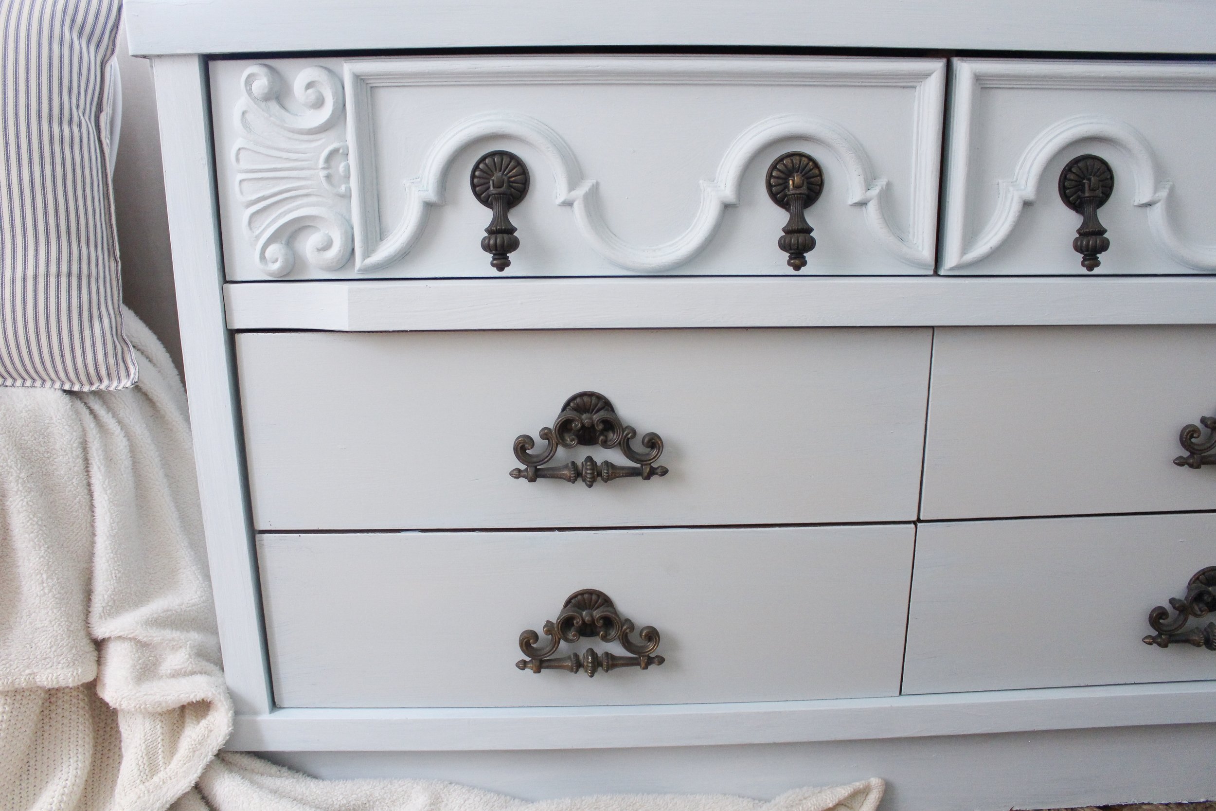 Painted Dresser Details