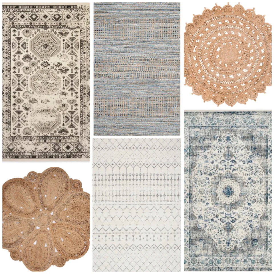 Farmhouse Style Rugs Round Up