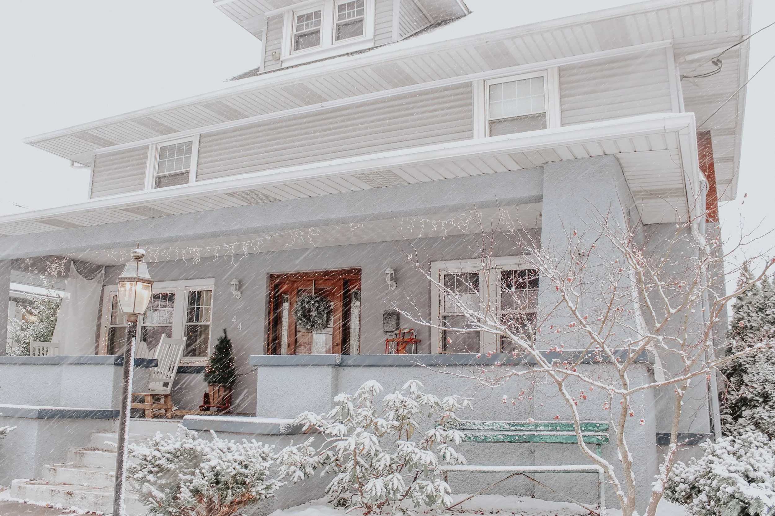 Christmas Front Porch