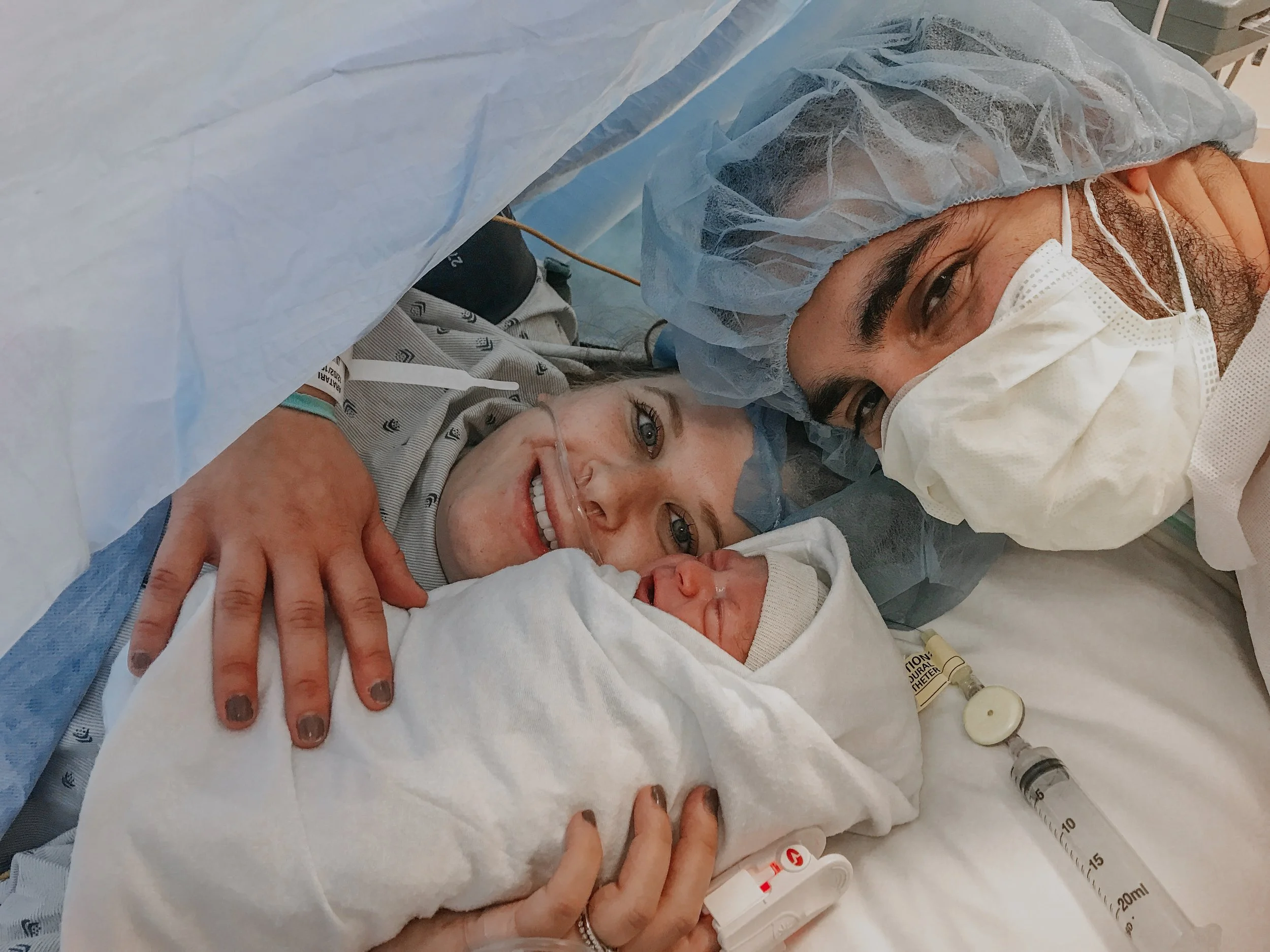 My Experiences Between a C Section and Natural Birth