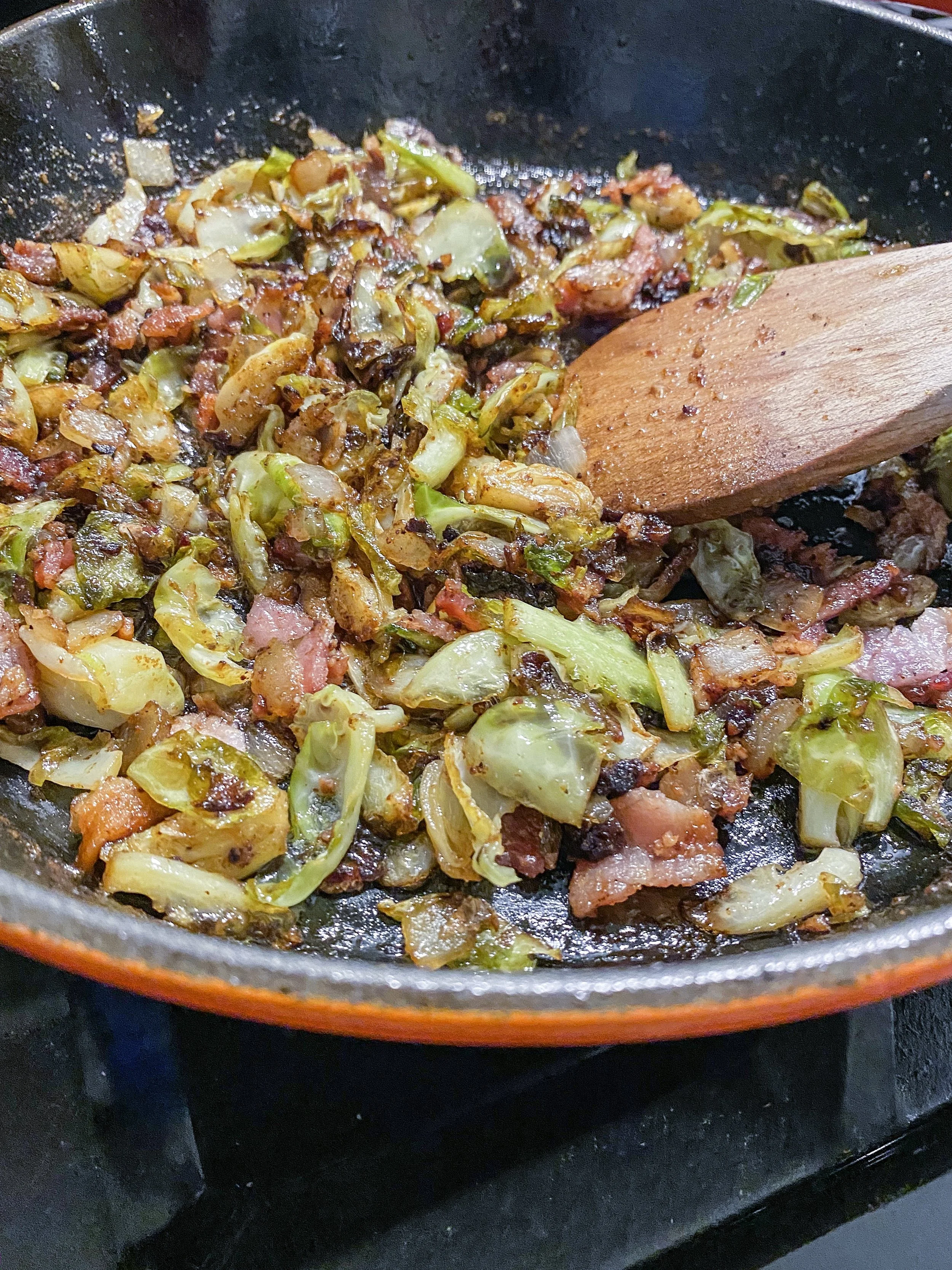 Brussel Sprouts with Bacon