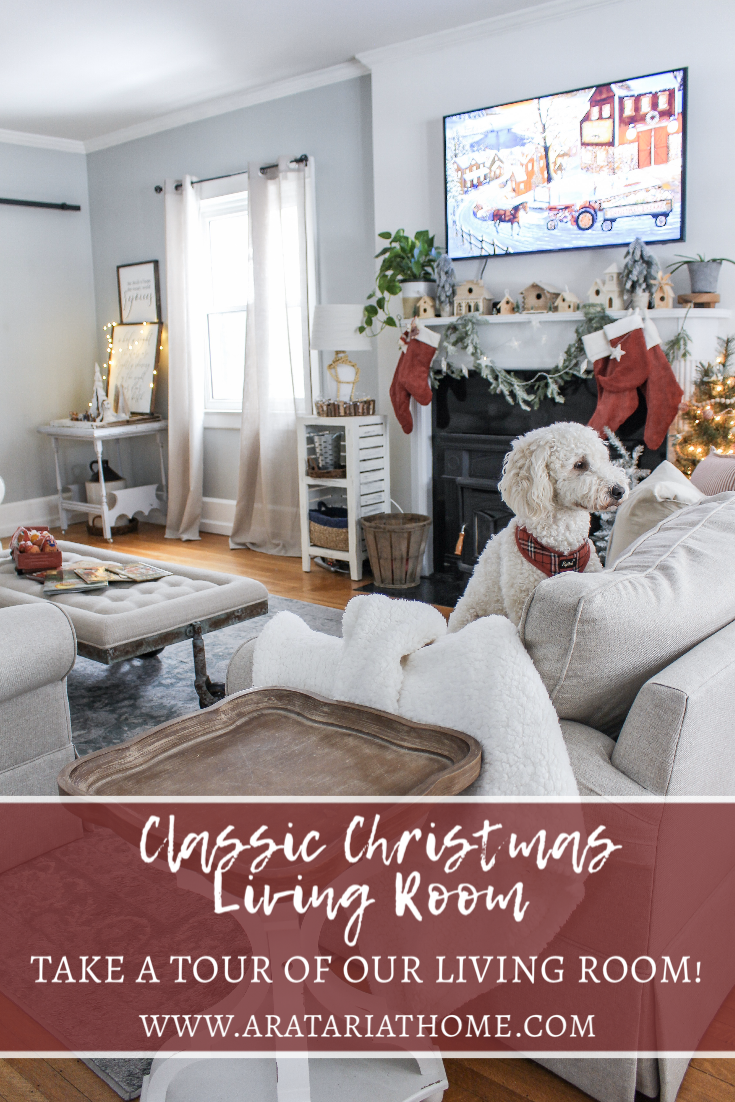 Classic Christmas Living Room