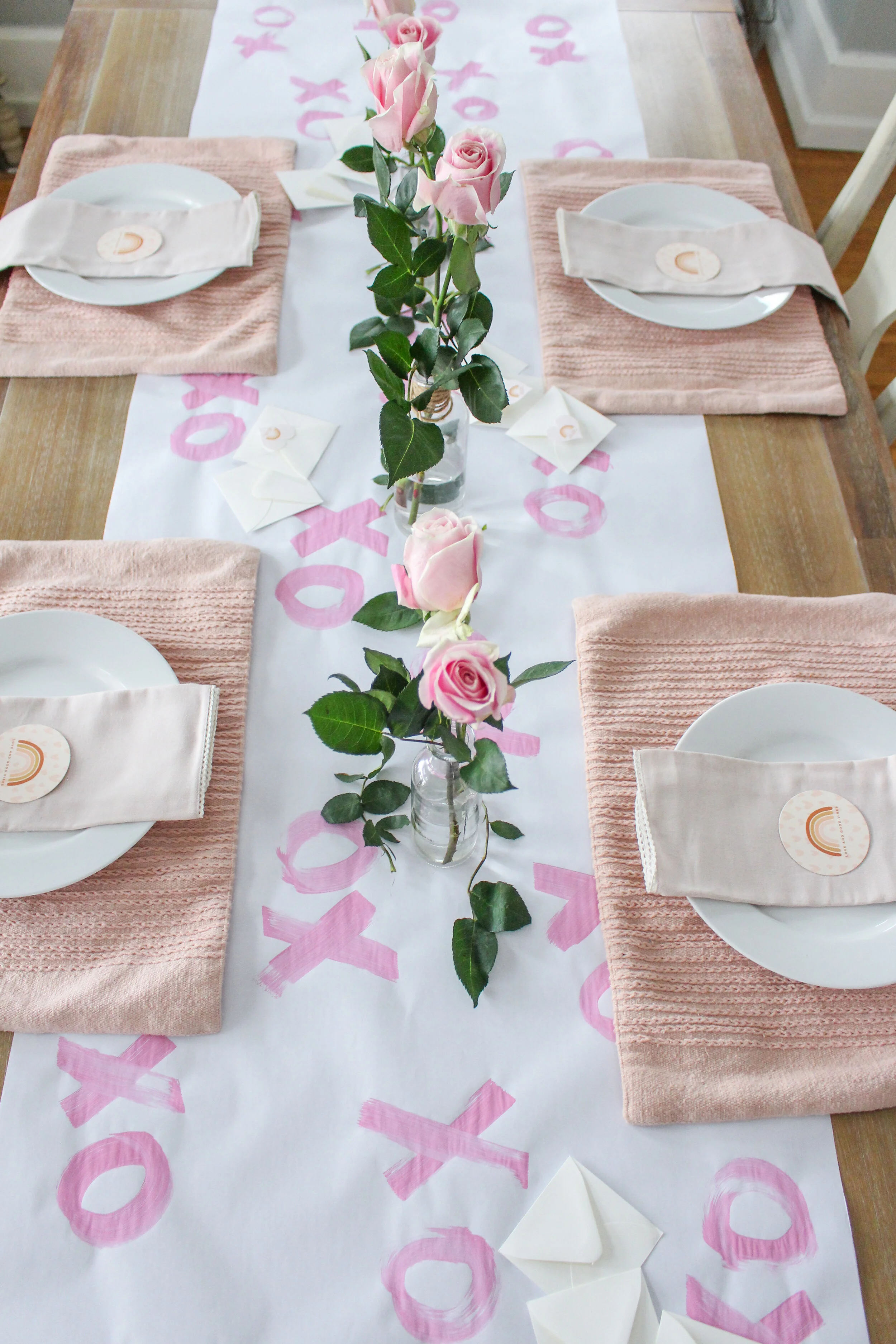 Valentine's Day Tablescape