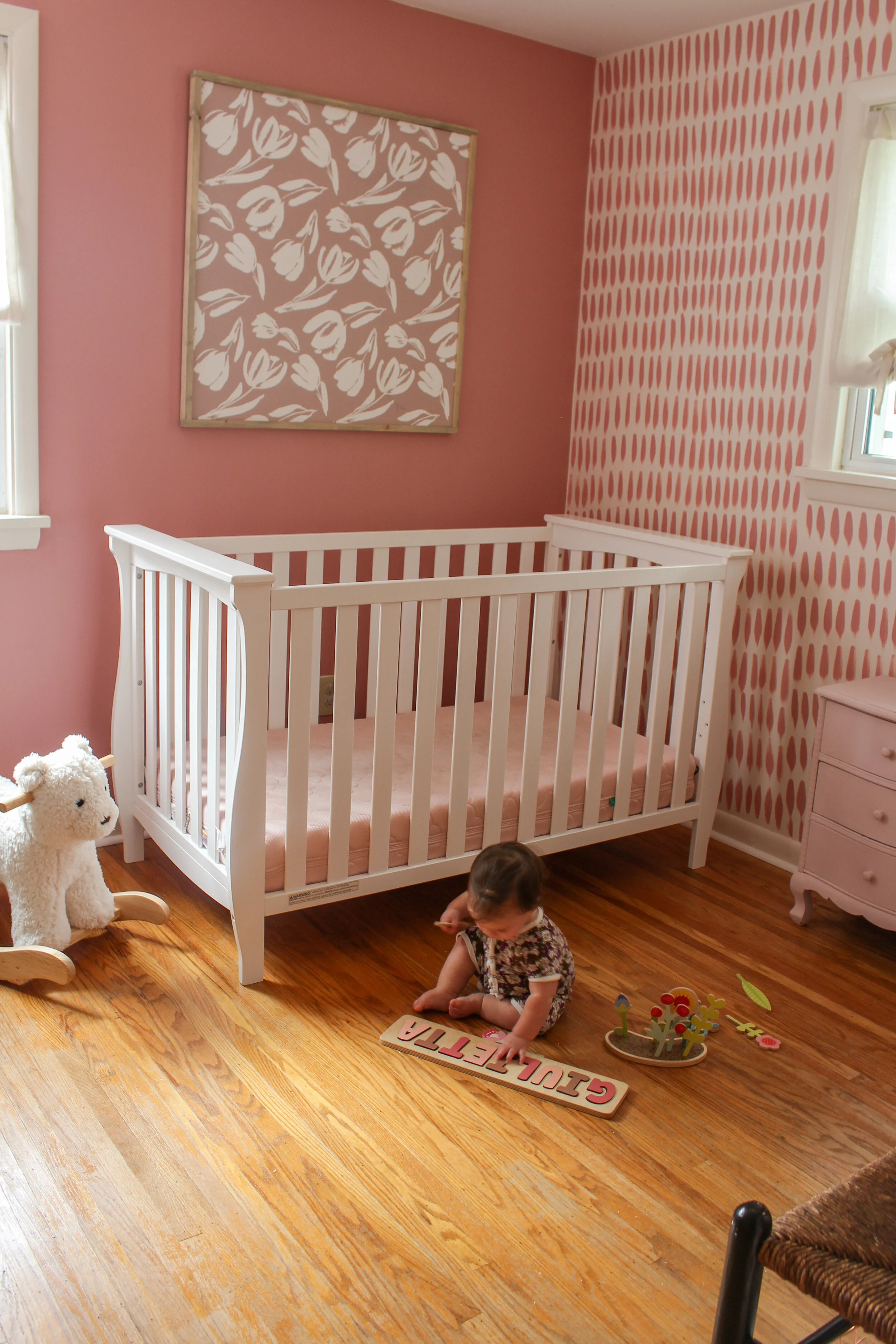 Baby Girl's Nursery Reveal