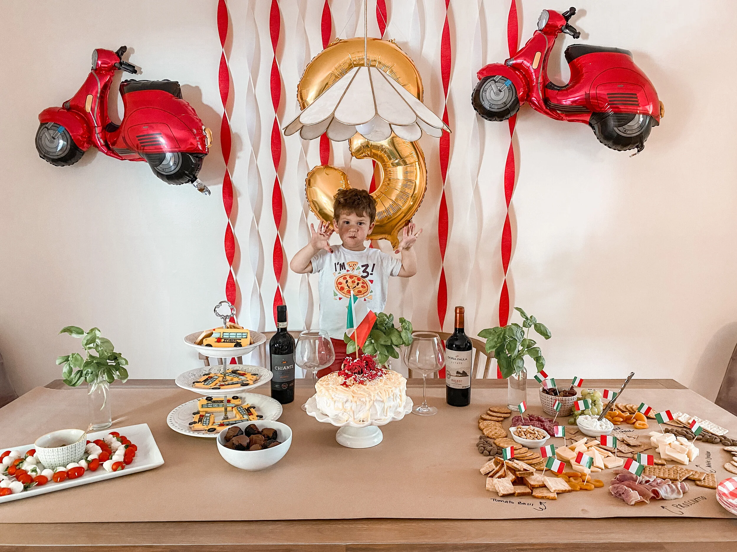 Italian Themed Birthday Party