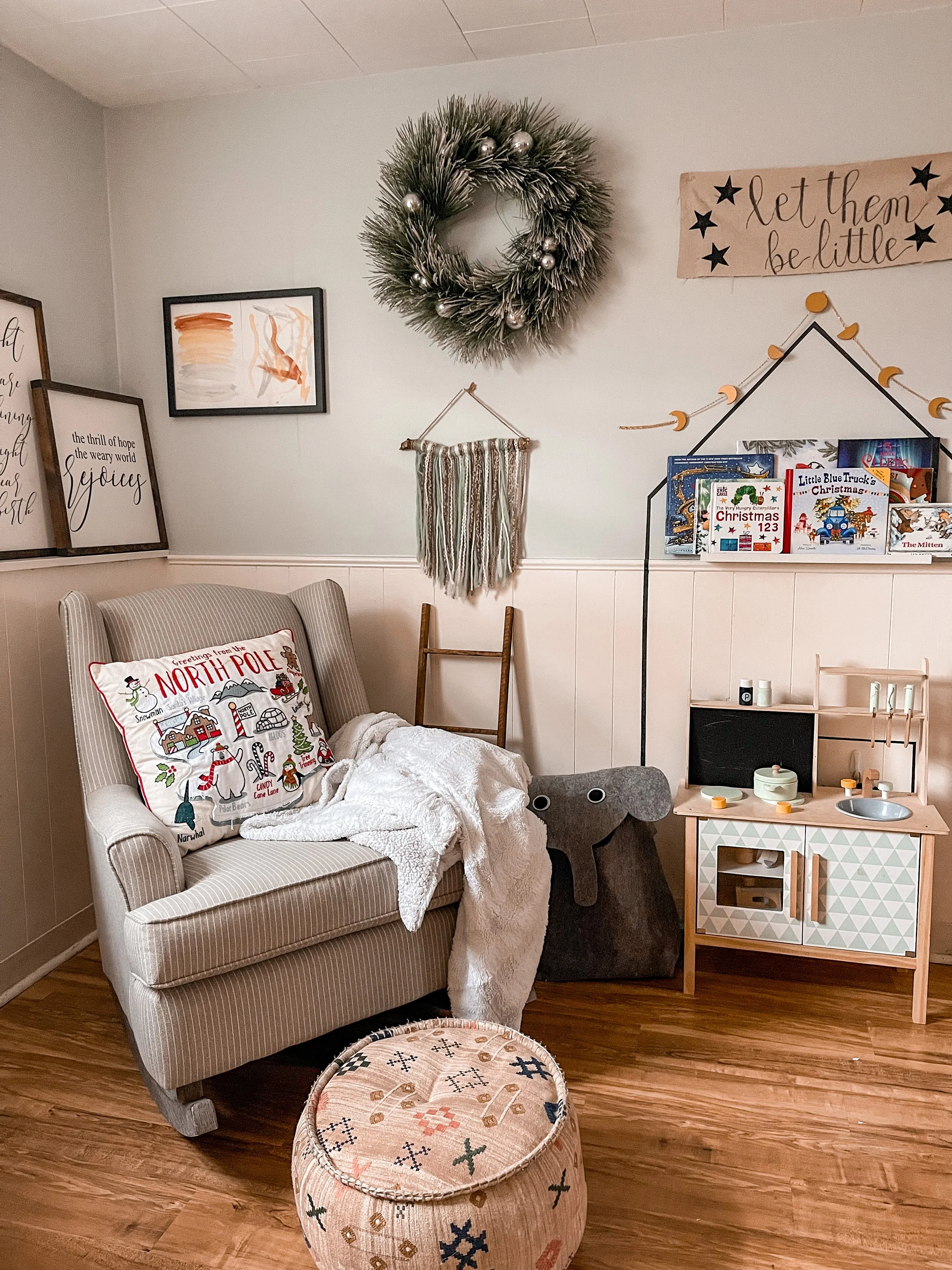 Christmas Reading Nook