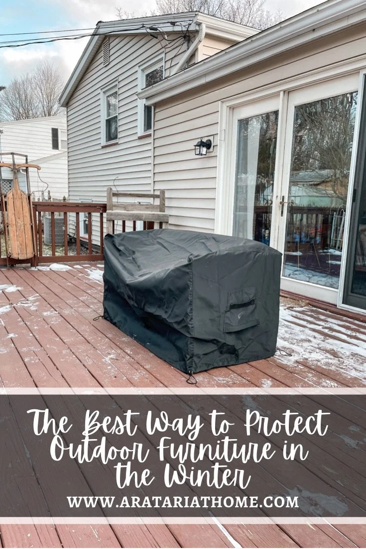 Best Way to Protect Outdoor Furniture in the Winter — Aratari At Home