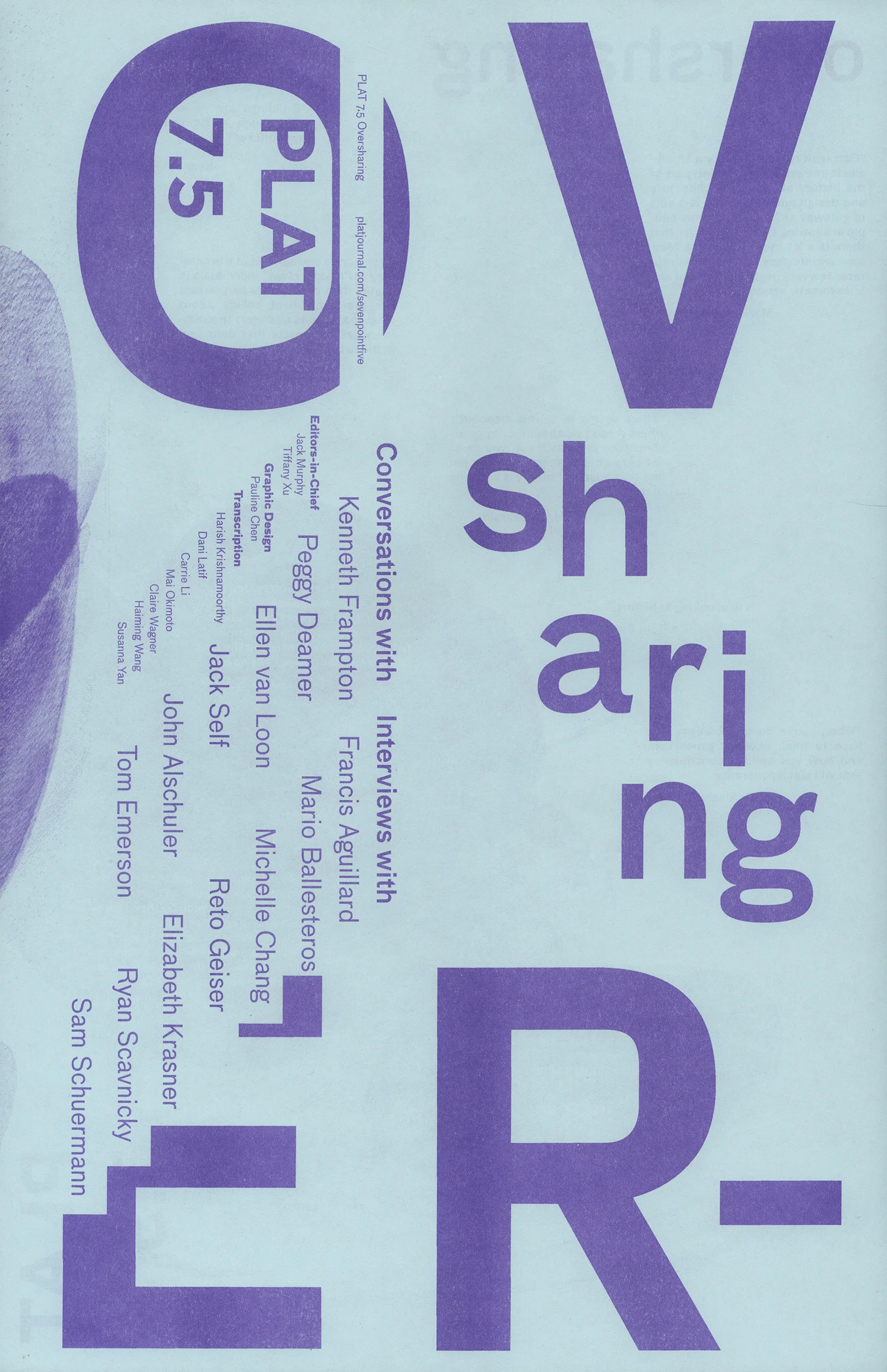 7.5 Oversharing