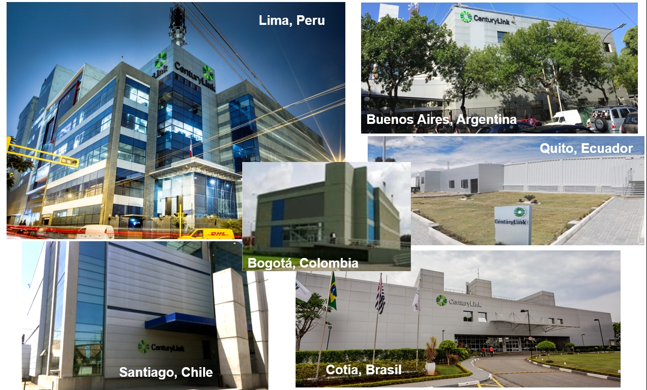 CenturyLink opera mais de 360 data centers no mundo, 18 dos quais estão na América Latina