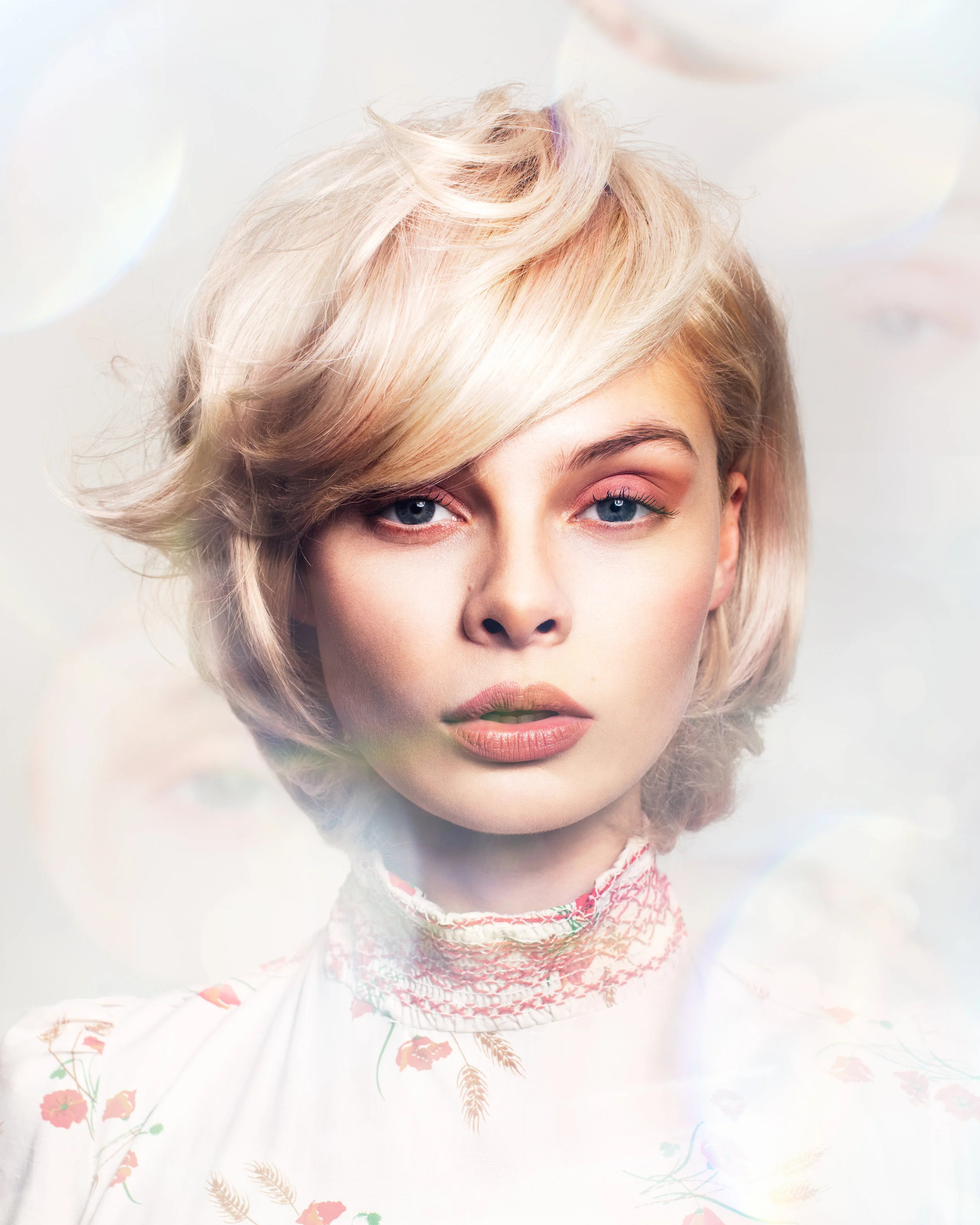  Blonde bob by Jesus Oliver photographed by Chris Bulezuik 