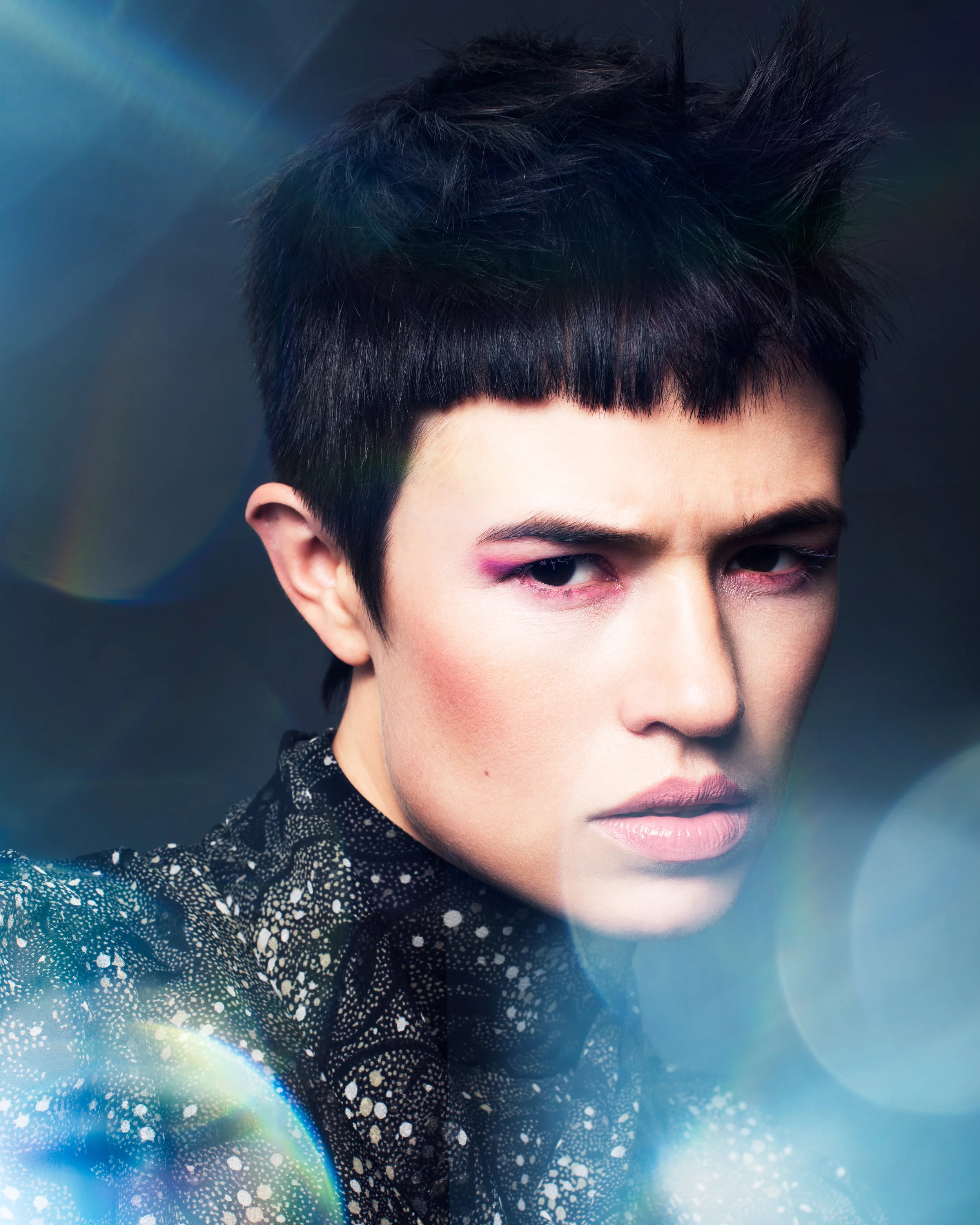  Short cropped hair by Jesus Oliver photographed by Chris Bulezuik 