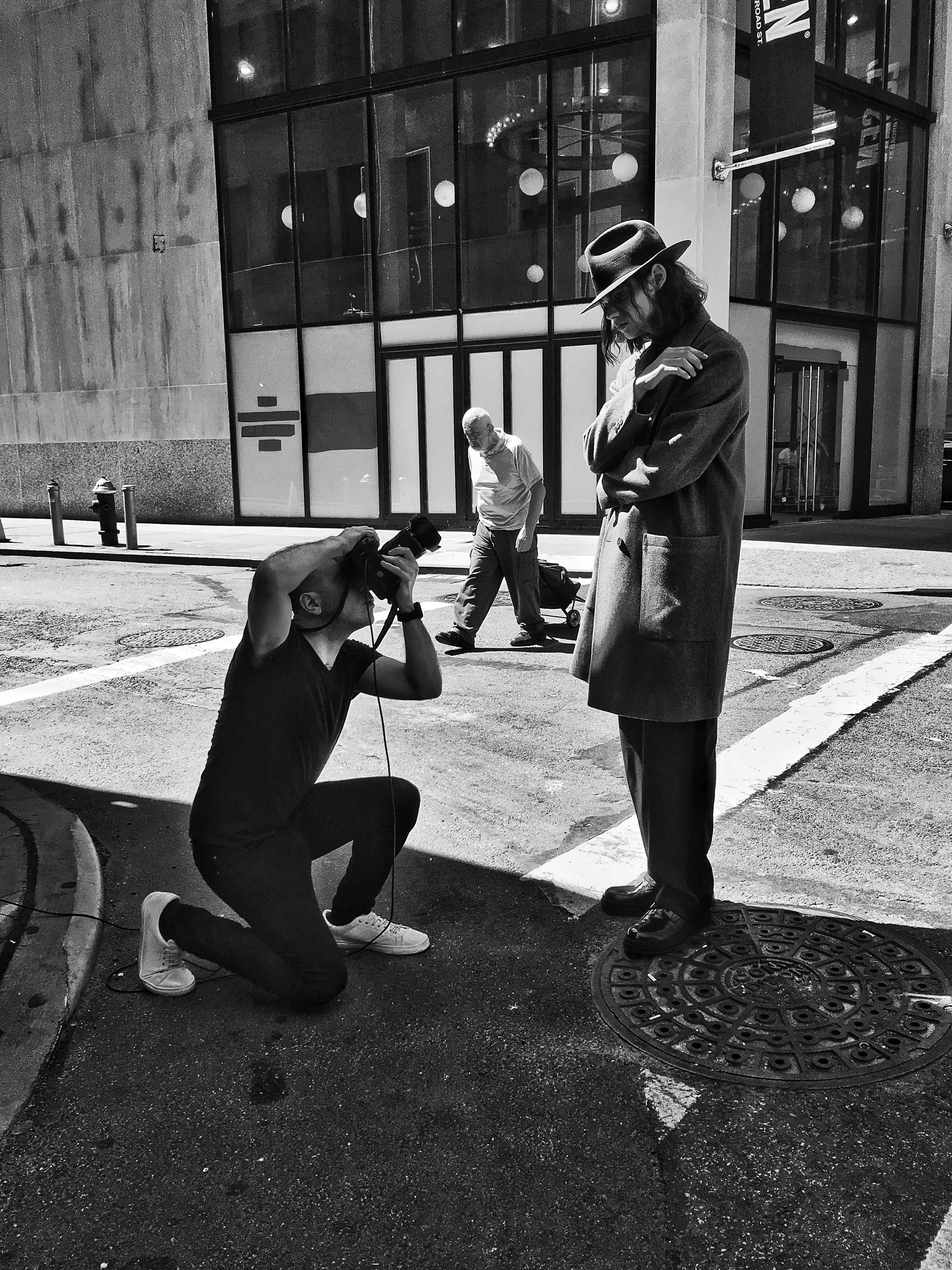 Matthew + Erin Mommsen on location for WSJ. Magazine .