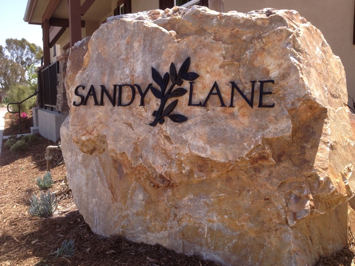 Sandy Lane sign .JPG