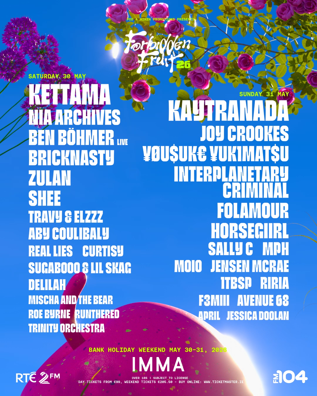 Forbidden Fruit 2026