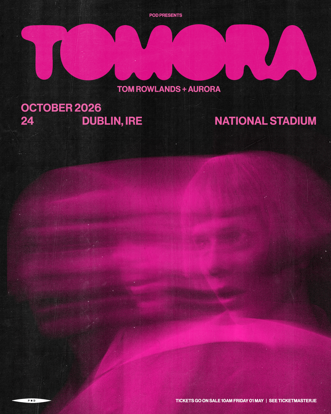 TOMORA ANNOUNCE IRISH HEADLINE SHOW AT THE NATIONAL STADIUM THIS OCTOBER