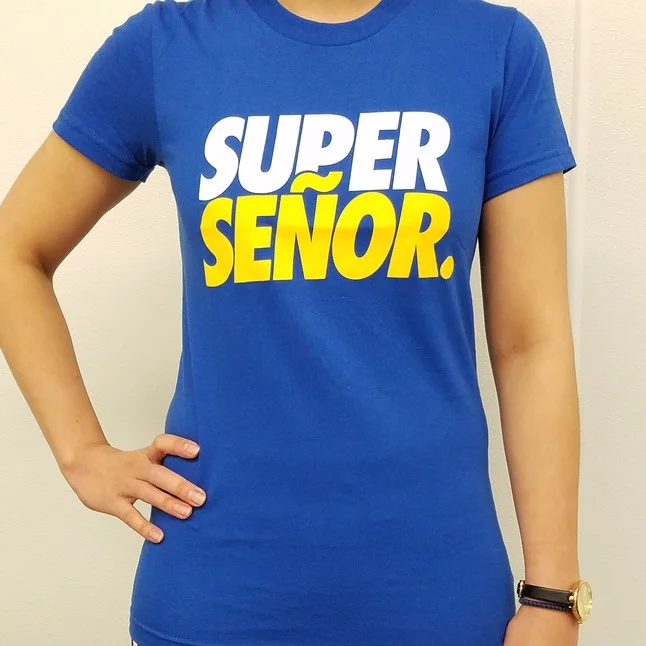 Super Señor - Adapt Women's (Blue/ Yellow) Tee
