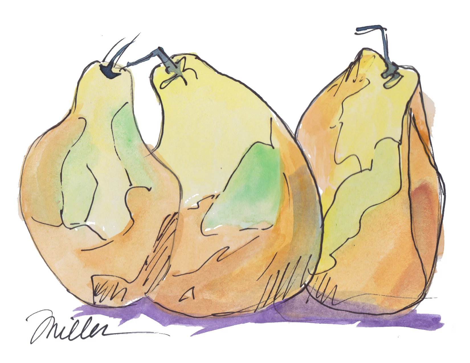 Pears Stand Tall