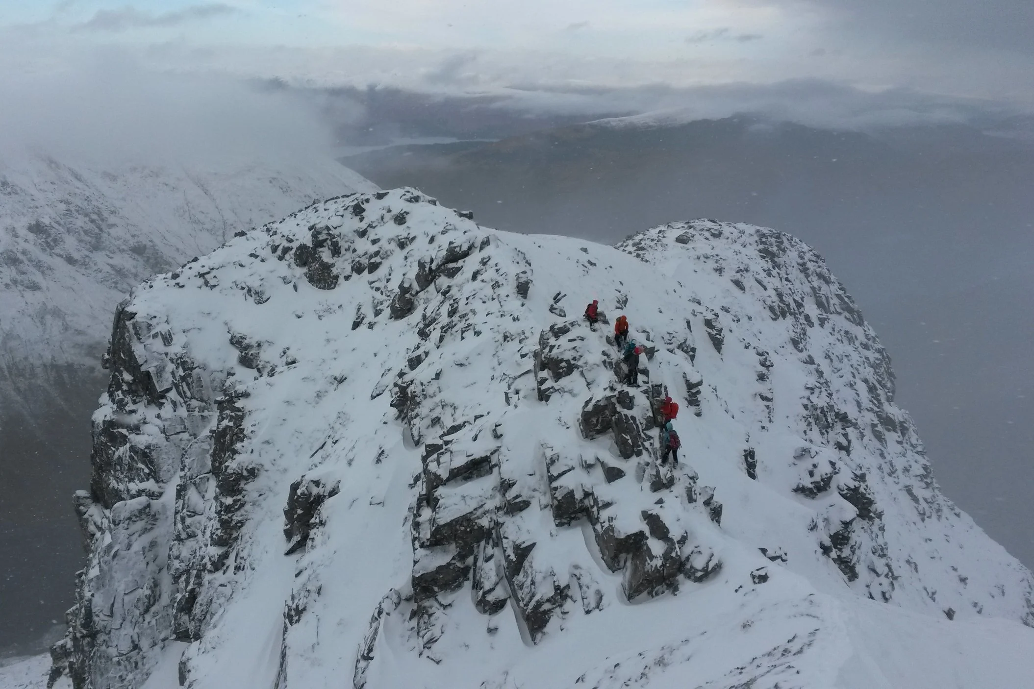 Dragons Tooth II, Glencoe, Winter 2016