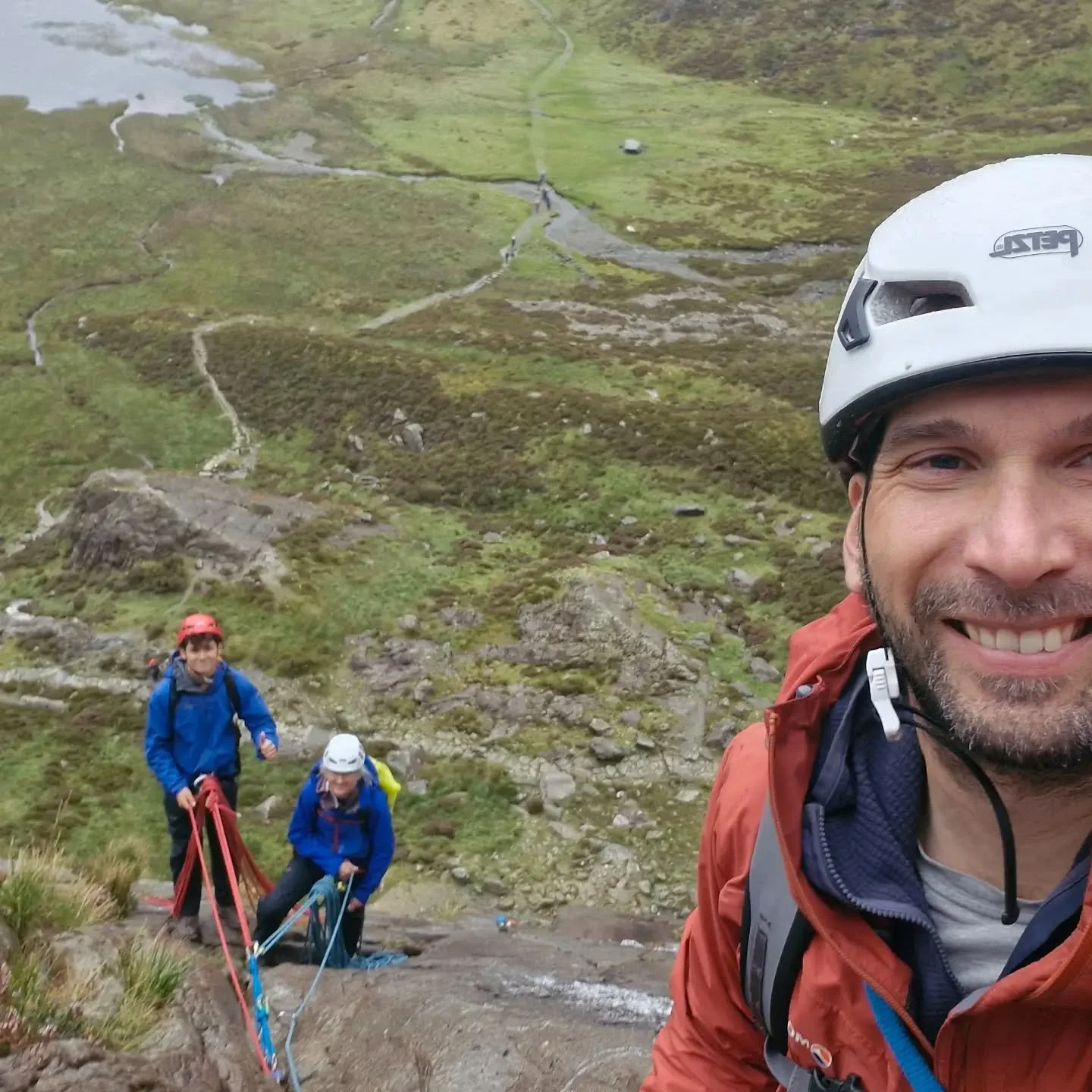 TIME OF CHANGE 

Last weekend I was back in the mountains for 3 days of skills and scrambling with Sian and son Dylan. We linked Ordinary route on Idwal Slabs into Cniefion Arete despite a damp start on Friday. Saturday was ridiculously grim so we st