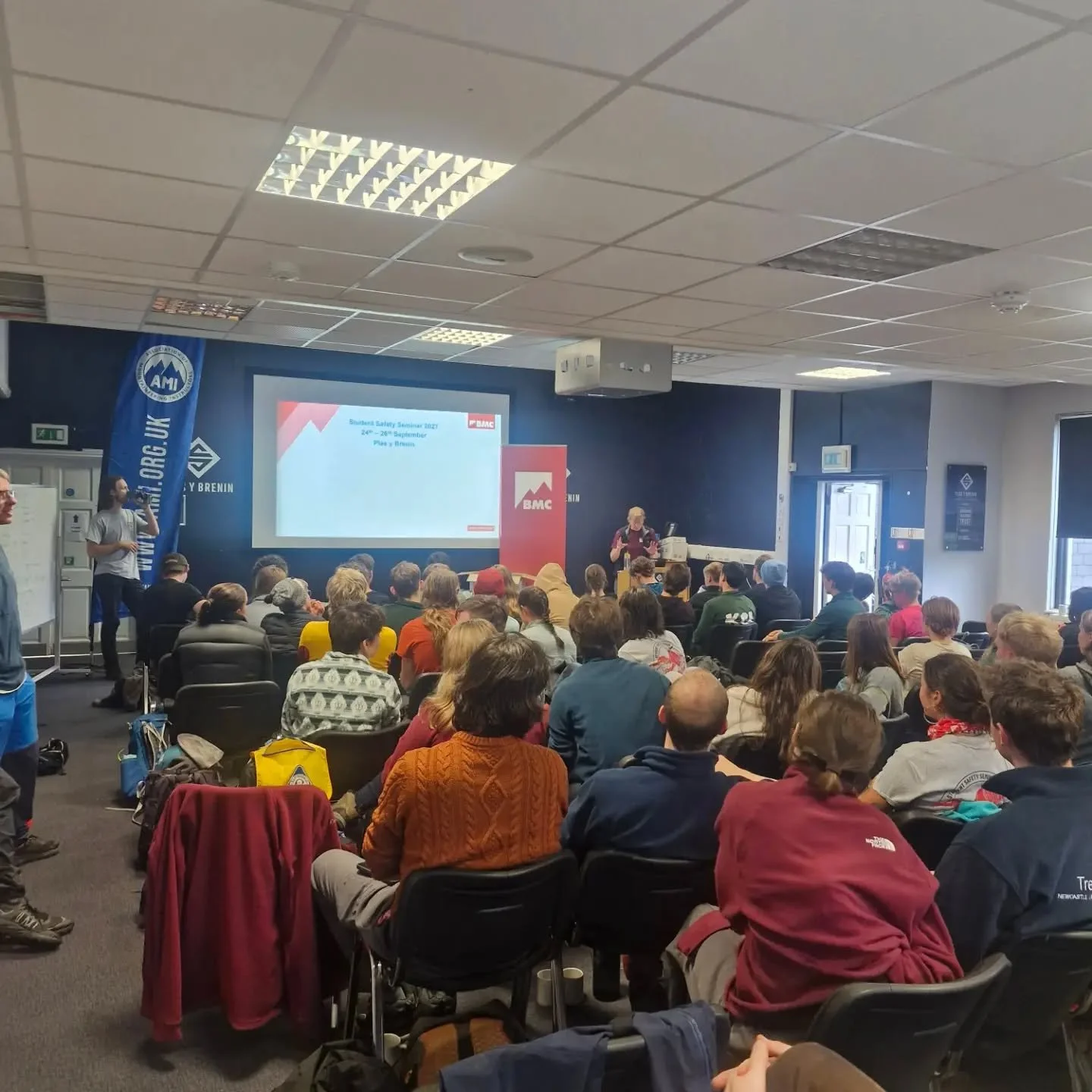 THE STARTING PLACE 

Over the weekend, I was working for the @teambmc on the Student Safety Seminar held at @plasybreninofficial. For many people their first proper experience of climbing and mountains comes at university. Unfortunately unlike other 