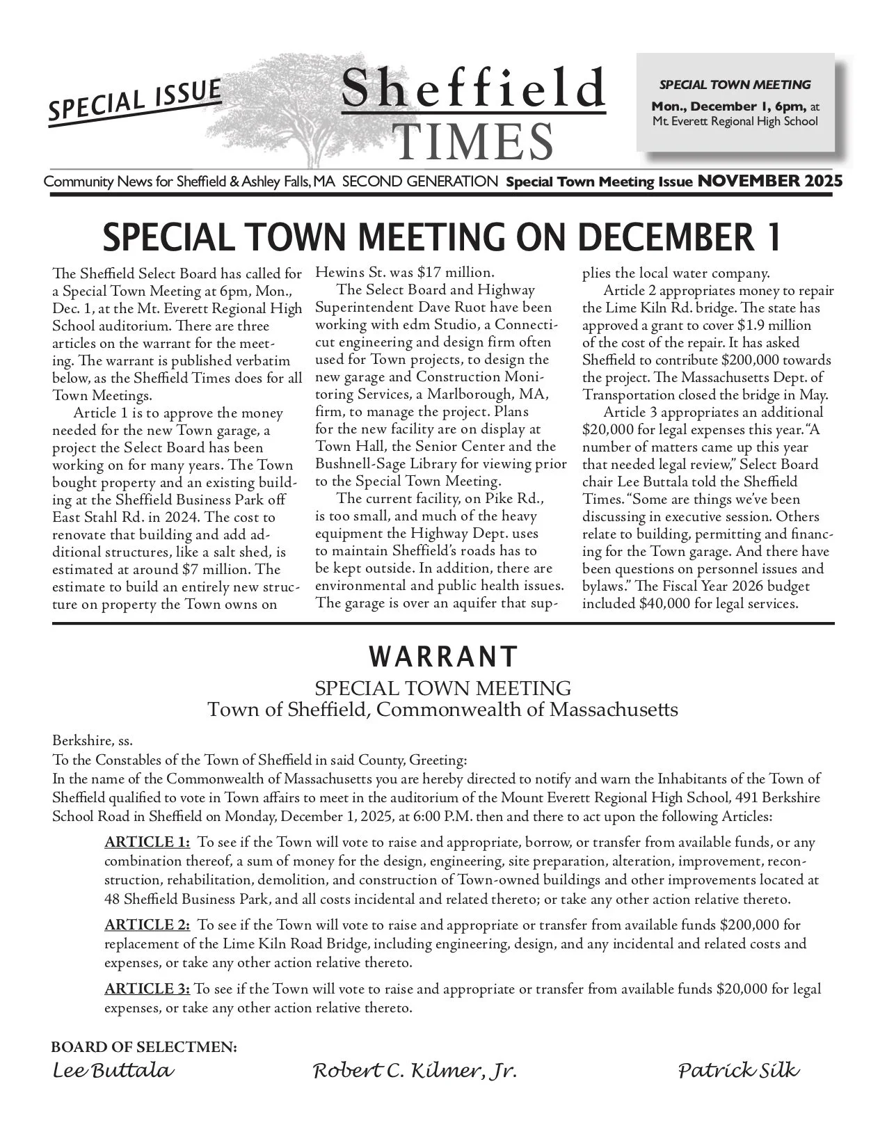 November 2025 special issue