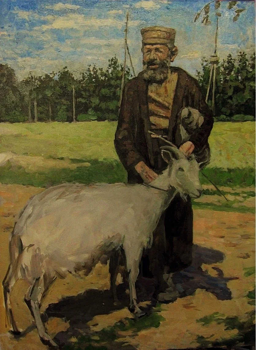 Jew with Goat (sold)