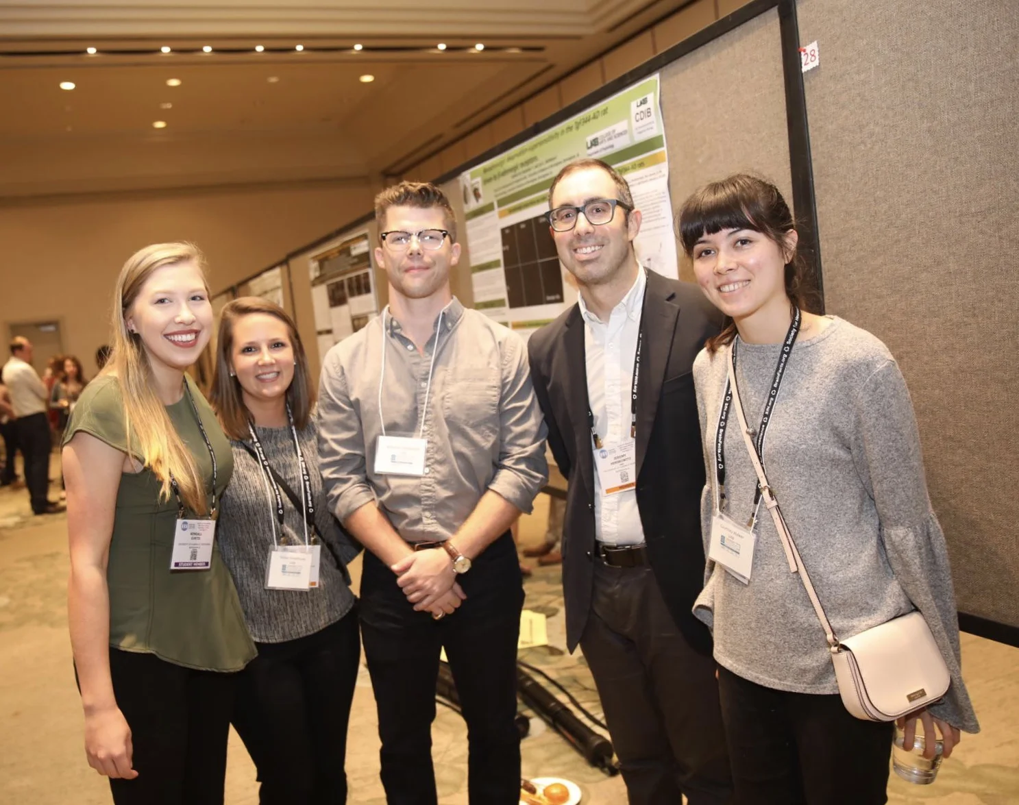 11/05/2018: Kendall, Kelsey, Ben, Jeremy, and Courtney at SfN in San Diego.