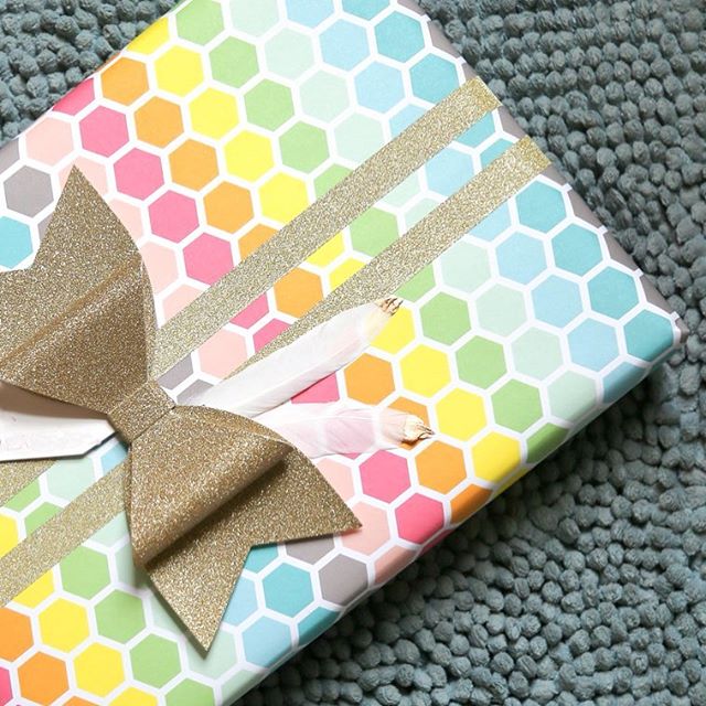 The gift wrap hunt is real. A good present deserves a good presentation #shineon