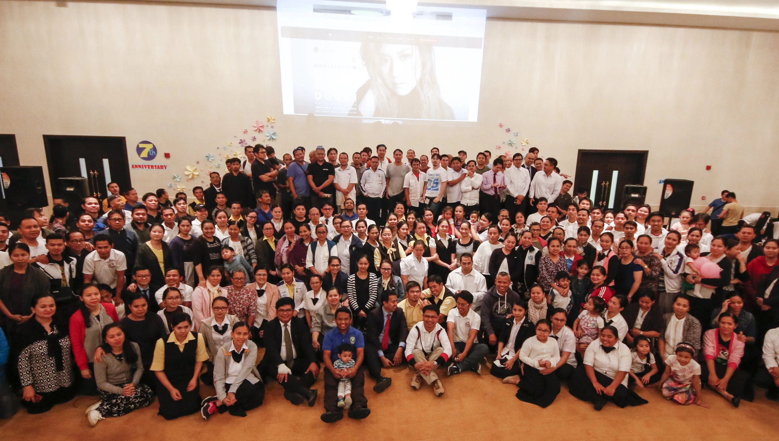 Almost 500 attendees, young and old, celebrated Filipino Music in Ruwais City