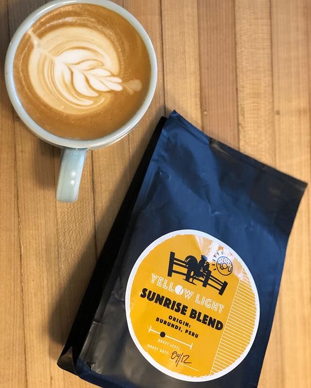 Almost like having coffee with friends.  Thanks @yellowlightdetroit and my ol&rsquo;buddy @nikodimitrijevic for the delicious coffee ( the Sunrise Blend makes an excellent latte) and @beyvan for the wondrous mug.