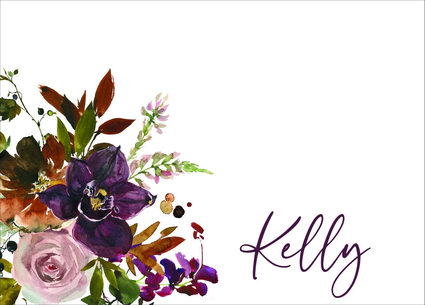 Spicy Floral Stationery.jpg