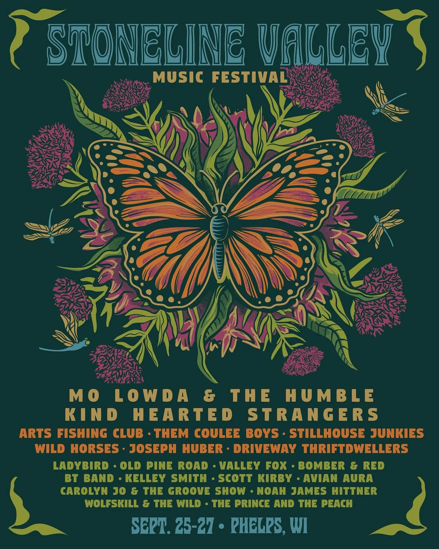 Need an excuse to come to Wisconsin&rsquo;s beautiful Northwoods and see the fall colors? Come join us and so many other talented artists at the Stoneline Valley Music Festival September 25-27th! @stonelinevalley 

It&rsquo;s family friendly, kids 12