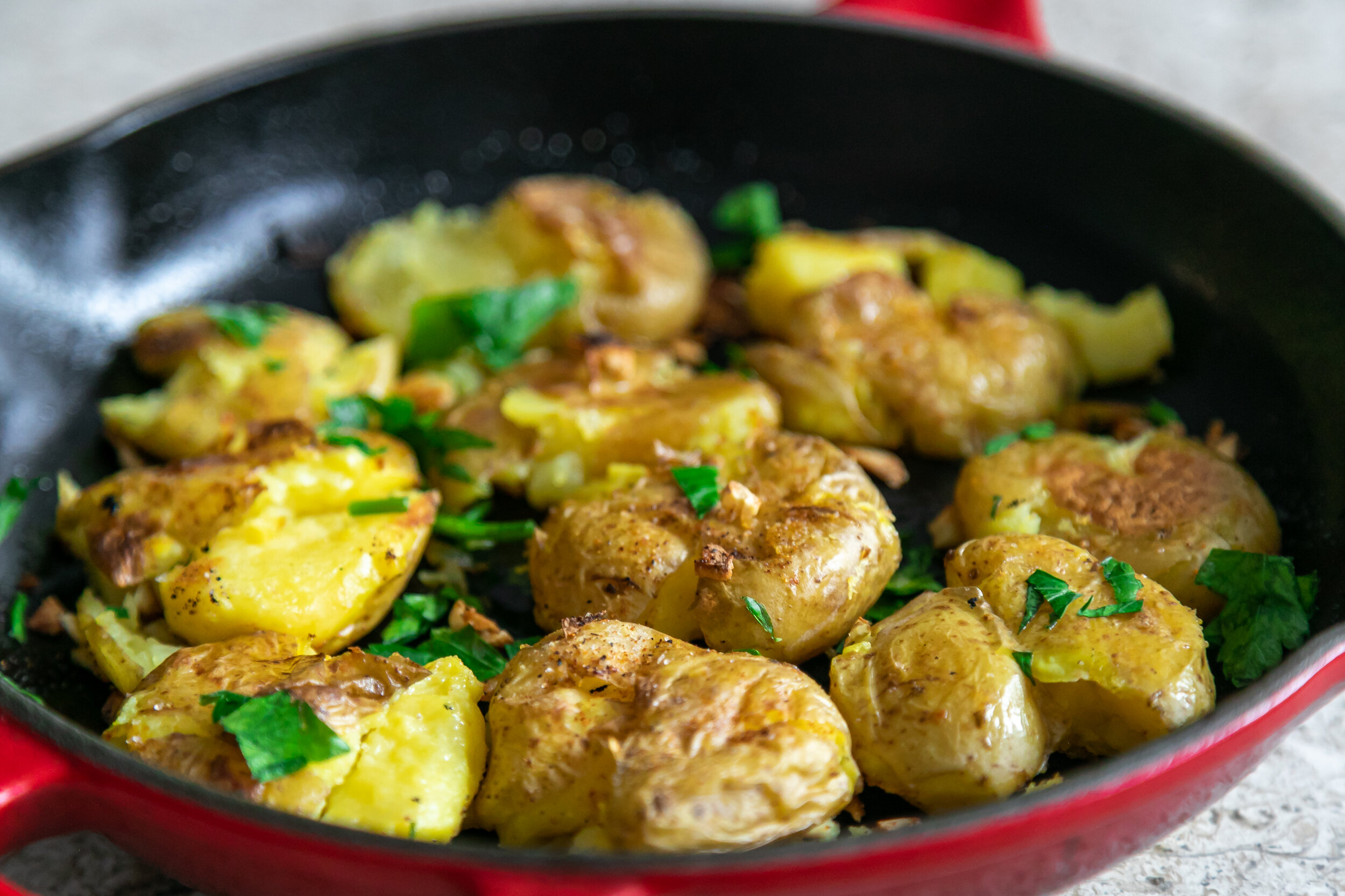 Smashed Potatoes