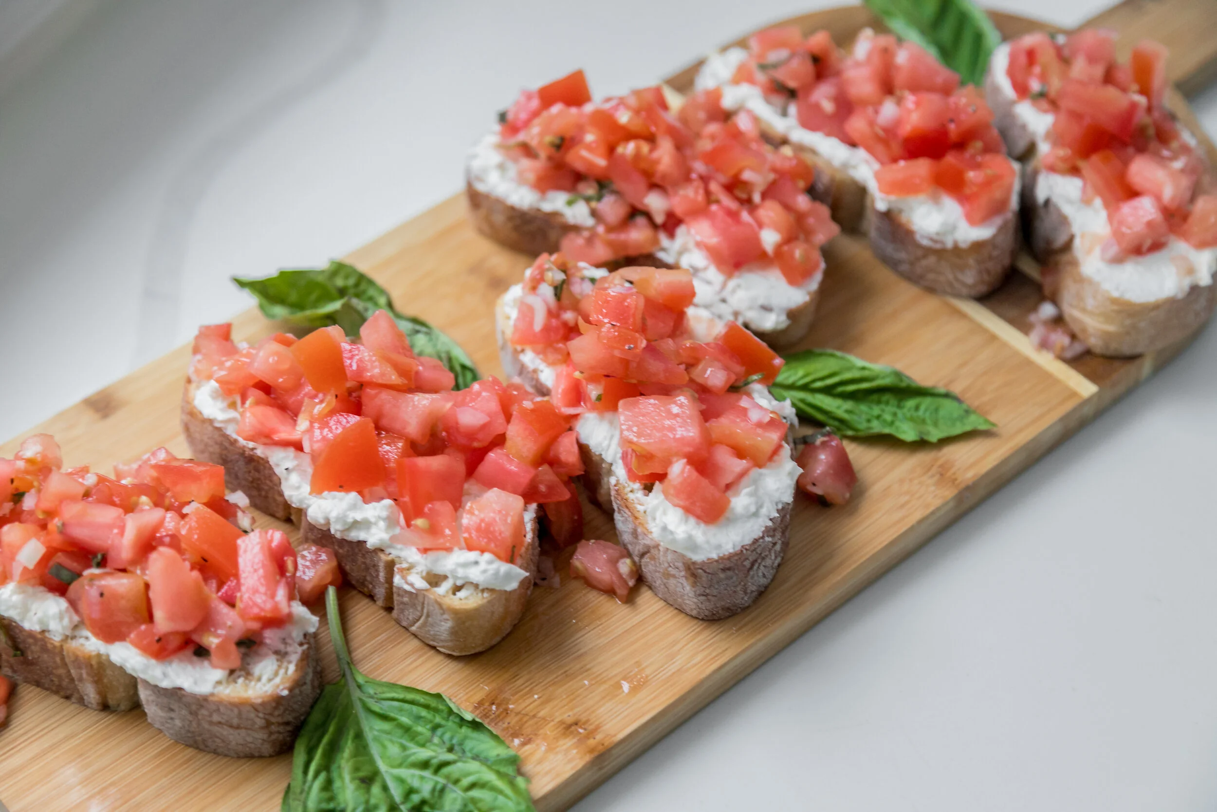 Whipped Feta Bruschetta