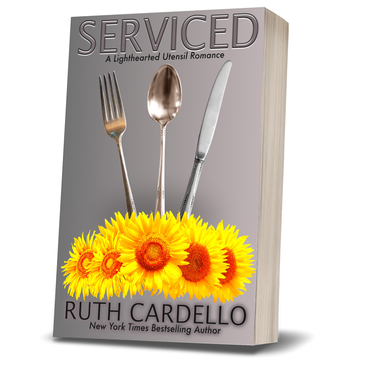 Serviced: A LIGHTHEARTED UTENSIL ROMANCE (Signed Copy) ** Shipping included/US Only**