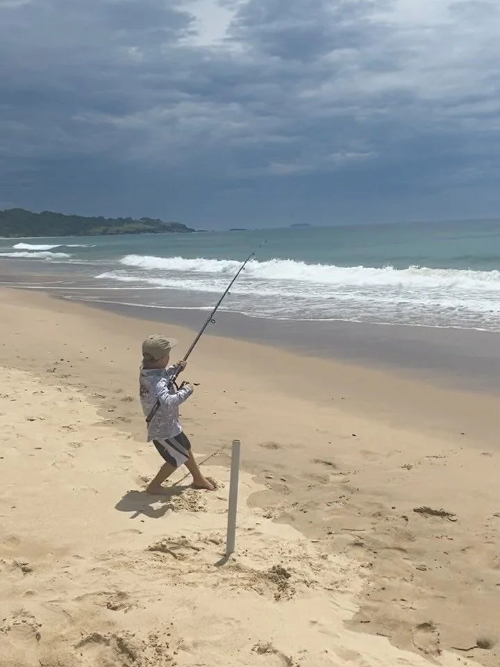 Just wiping the thick layer of dust of the keyboard, mouse and computer, looking back over an epic few weeks off.

The routine&rsquo;s been simple.

Surf eat fish eat play eat sleep repeat.

Nalu&rsquo;s had the best time with his cousins visiting an